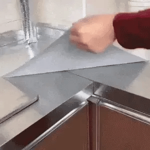 Silver Foil Kitchen Waterproof & Oil Proof Self-Adhesive
