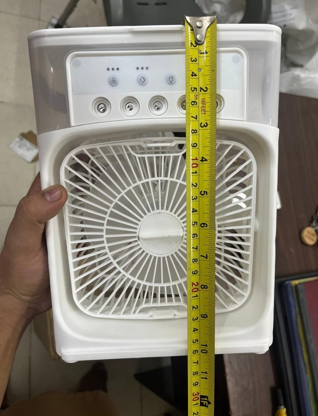 HydroMist™ Pro | 10-Inch Arctic Desktop Fan