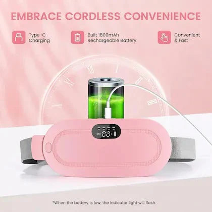 Electric Heating Pad & Body Massager Belt