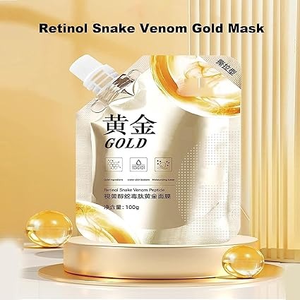 Retinol Snake Venom Gold Mask