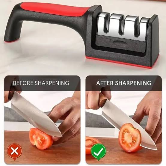 3-In-1 Diamond Coated Knife Sharpener