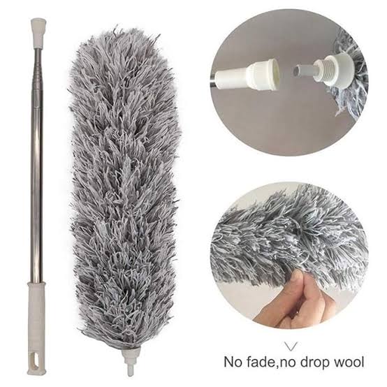 Grey Flexible Microfiber Duster