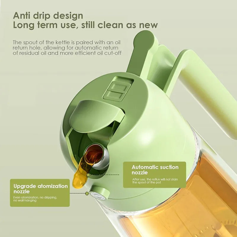 2 In 1 Oil Sprayer Bottle