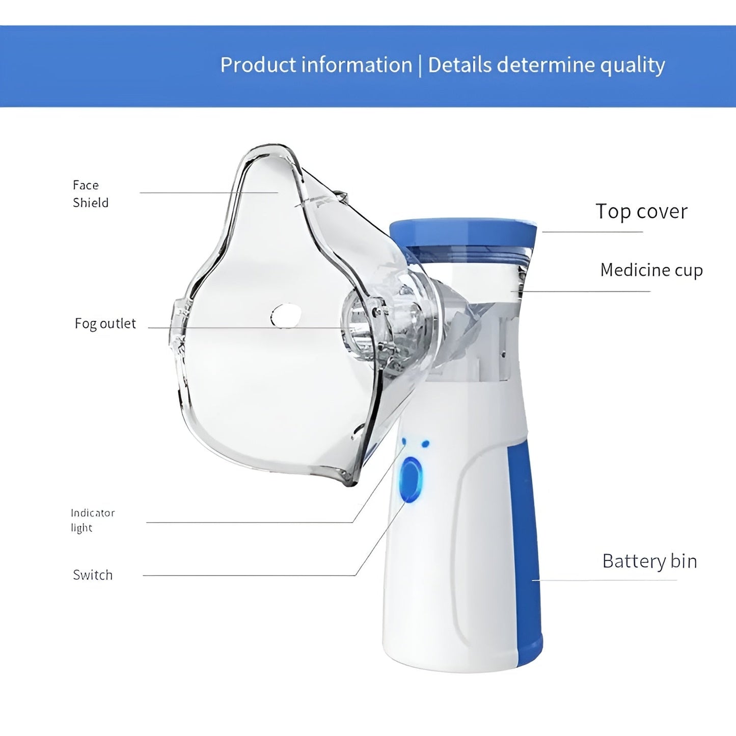 AeroMist™ Portable Medical Nebulizer