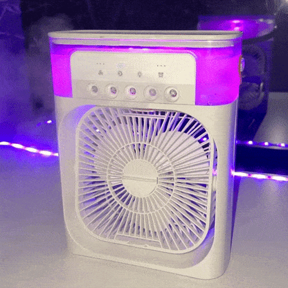 HydroMist™ Pro | 10-Inch Arctic Desktop Fan