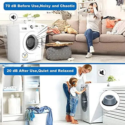 [ 4Pcs ] Universal Anti‑Vibration Feet Pads