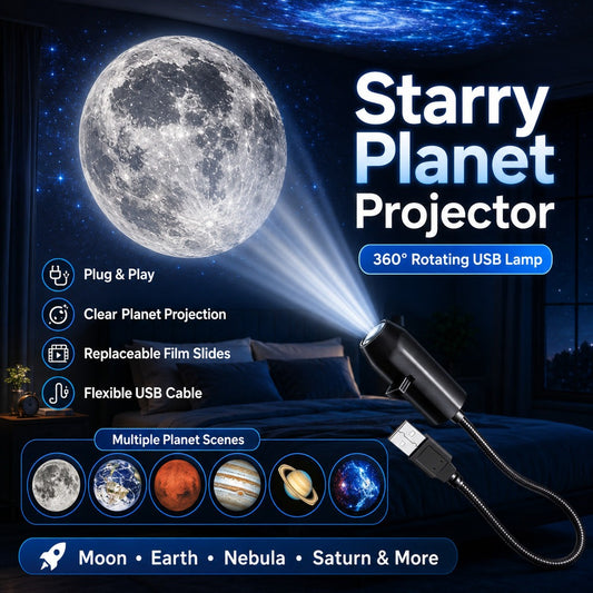 LED Galaxy Projection Light 6 Lenses