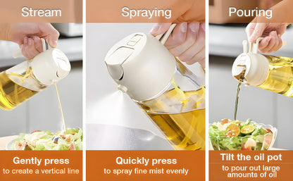 2 In 1 Oil Sprayer Bottle