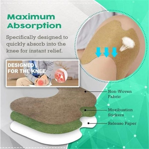 10pcs Knee Herbal Patch