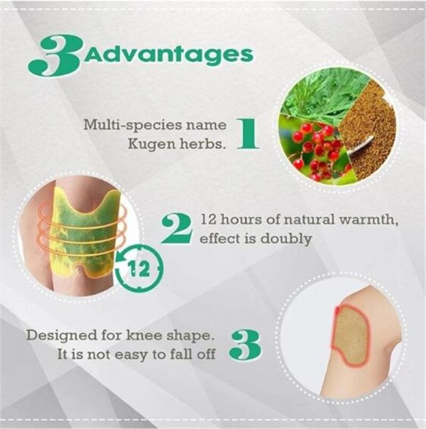 10pcs Knee Herbal Patch