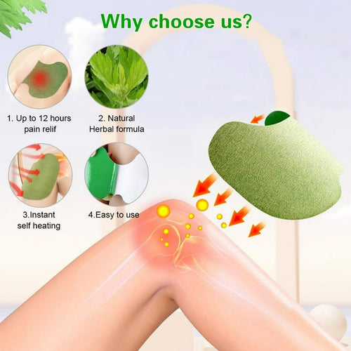 10pcs Knee Herbal Patch