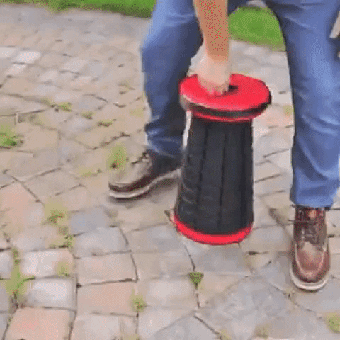 Flexi-Stool™ Ultra-Portable Telescopic Stool